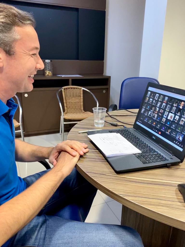 Candidato a deputado estadual, Napoleão Bernardes utiliza plataforma virtual para engajar e articular rede com apoiadores de todas as regiões de SC 1 Napoleao Bernerdes
