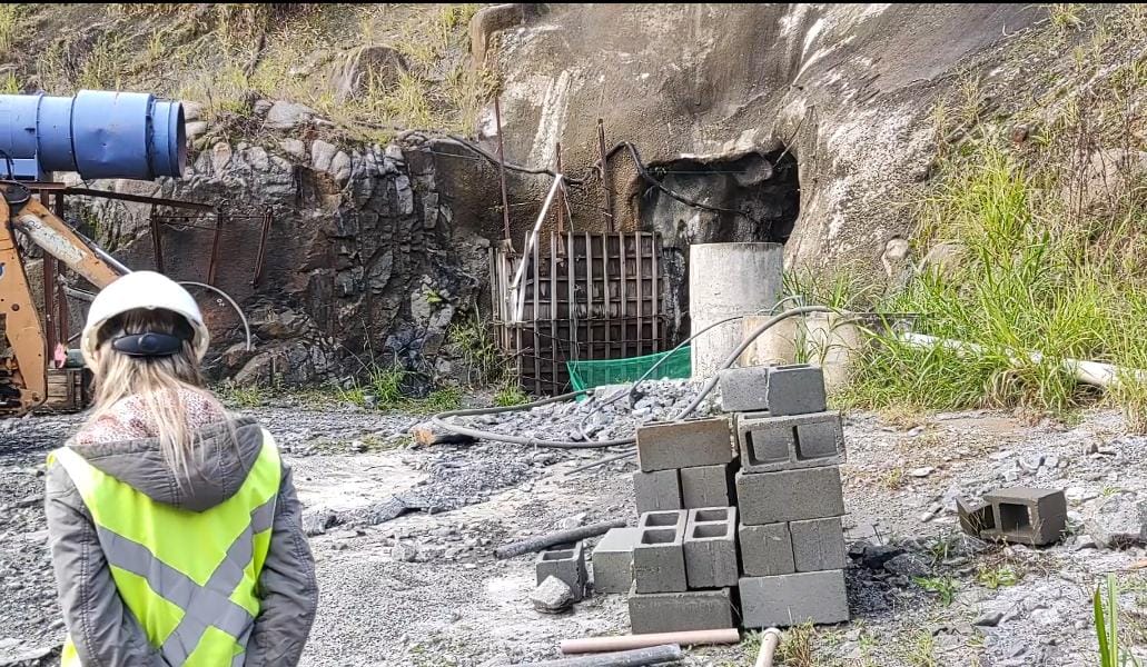 Ceesam esclarece vazamento em uma das estruturas do túnel em Benedito Novo 1 vazamento