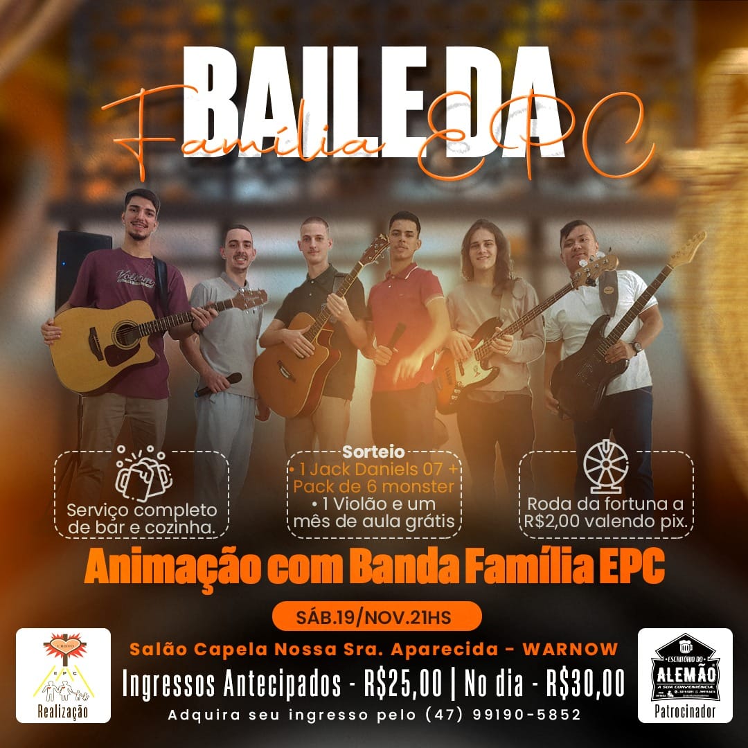 EPC Indaial realiza o tradicional Baile das Famílias 1 EPC