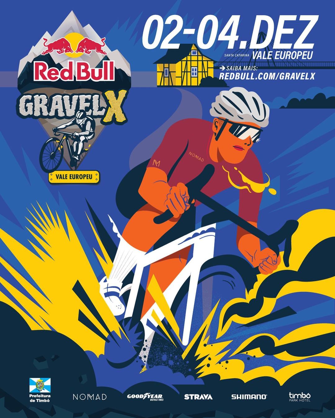 Timbó sedia o Red Bull Gravel X 1 RED BULL GRAVEL X 1