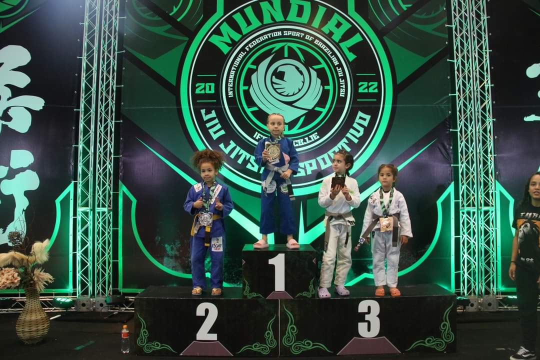 Indaial tem mais um campeã Mundial de Jiu-Jitsu 1 campea mundial 1