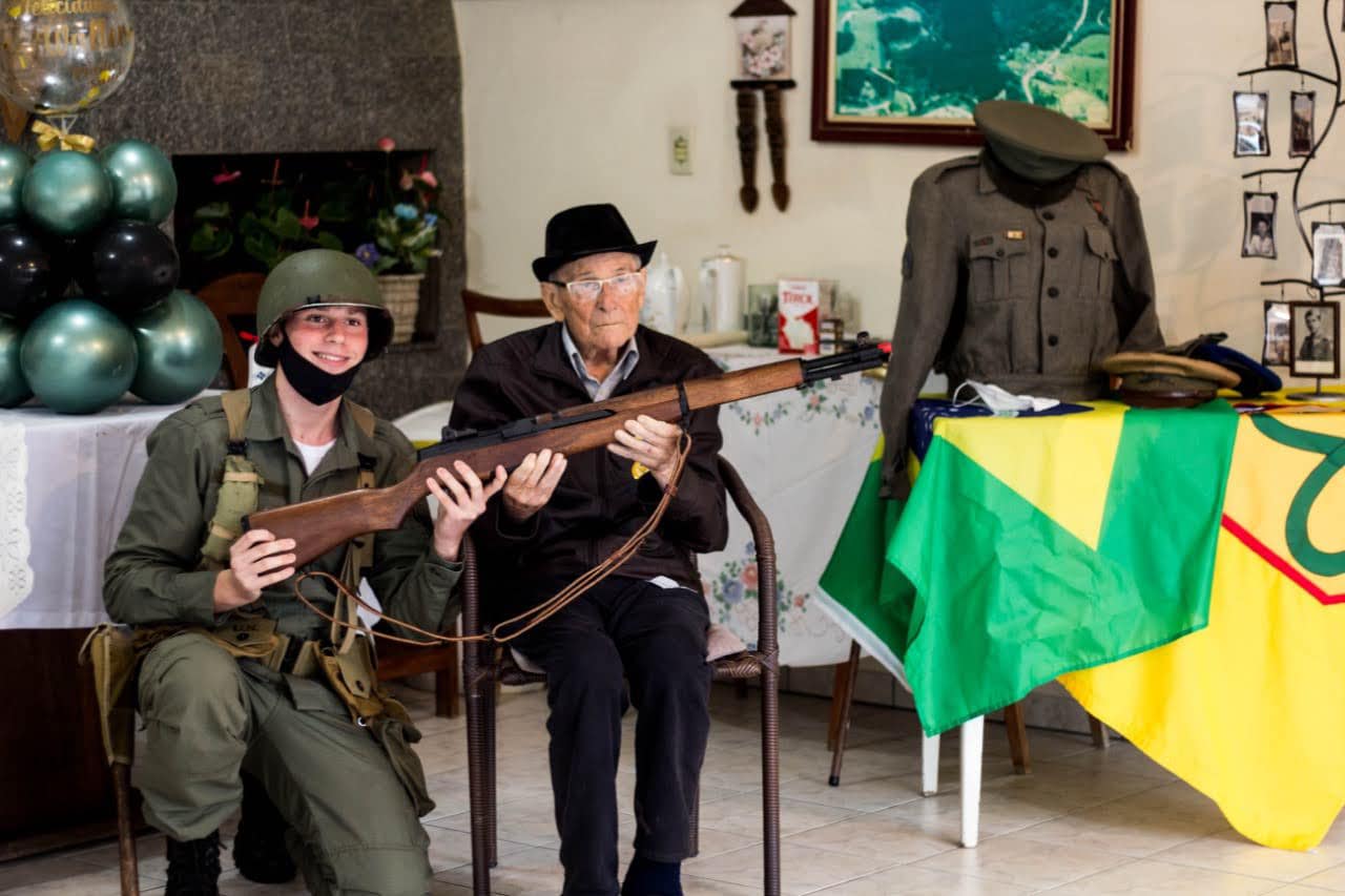 Combatente da II Guerra Walter Paganelli falece aos 101 anos 1 walter