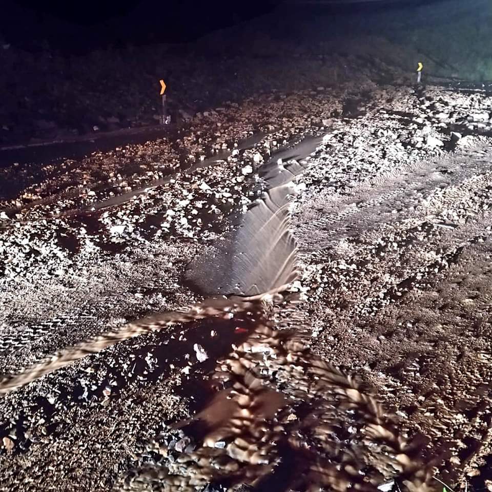 Trânsito totalmente interrompido na SC-477 na Serra Dr. Pedrinho 2 FB IMG 1672828486380