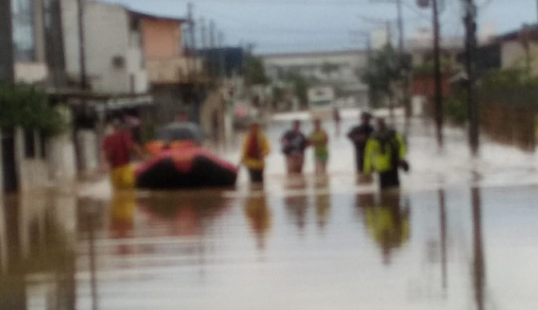 Chuva em Itajai