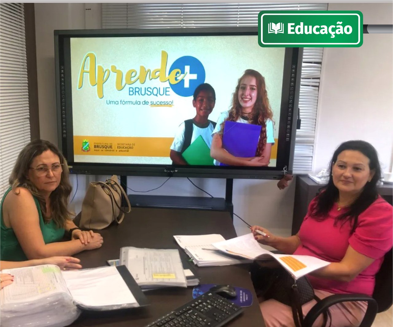 Comitiva de Rodeio visita Projeto Aprende+ em Brusque 1 Rodeio aprender em Brusque Easy Resize.com