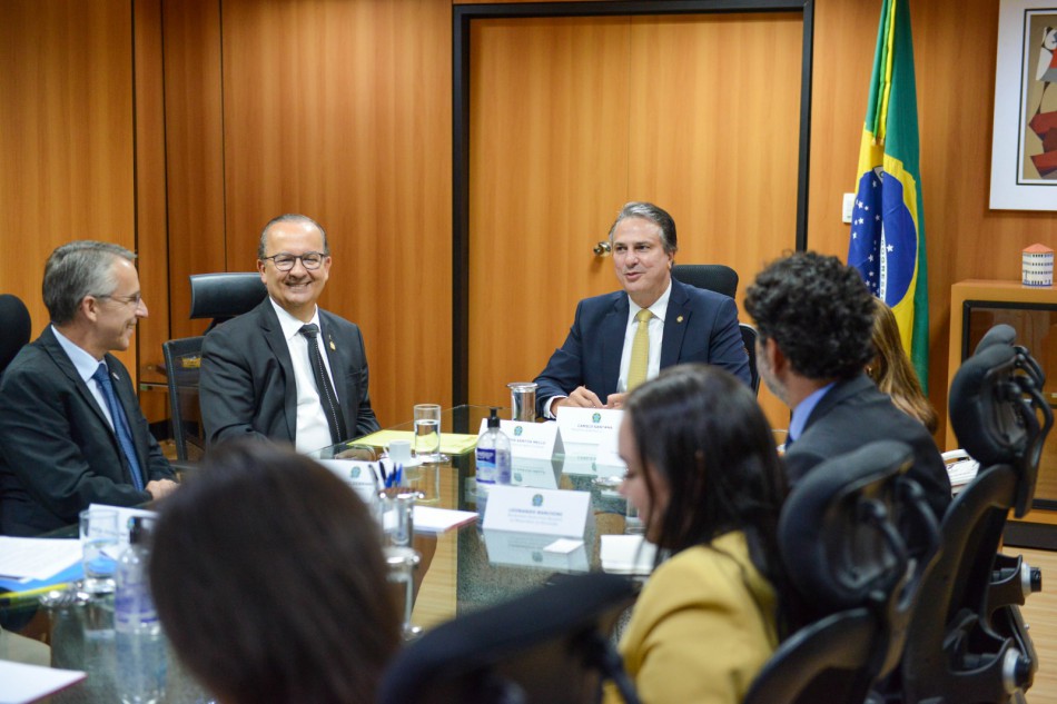 governador Jorginho e prefeito Mario