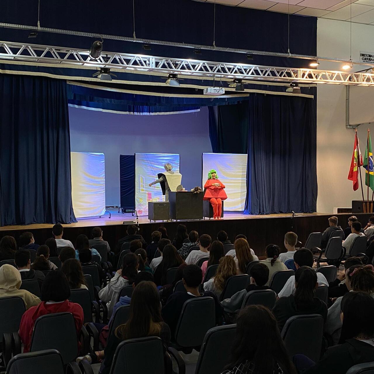 Escolas de Rodeio realizaram Semana de Apresentações Teatrais 1 Secretaria de Educacao de Rodeio alunos estudantes Easy Resize.com