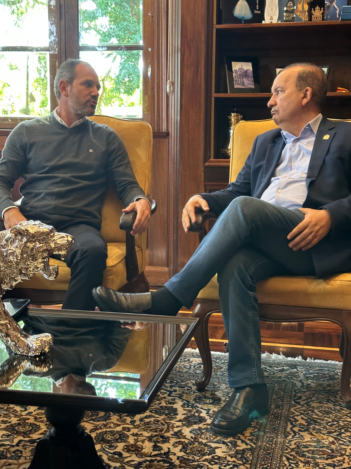 Após reunião com governador , Laércio Schuster garante ampliação da UTI com leitos Infantis e novo centro cirúrgico para Indaial 1 laercio