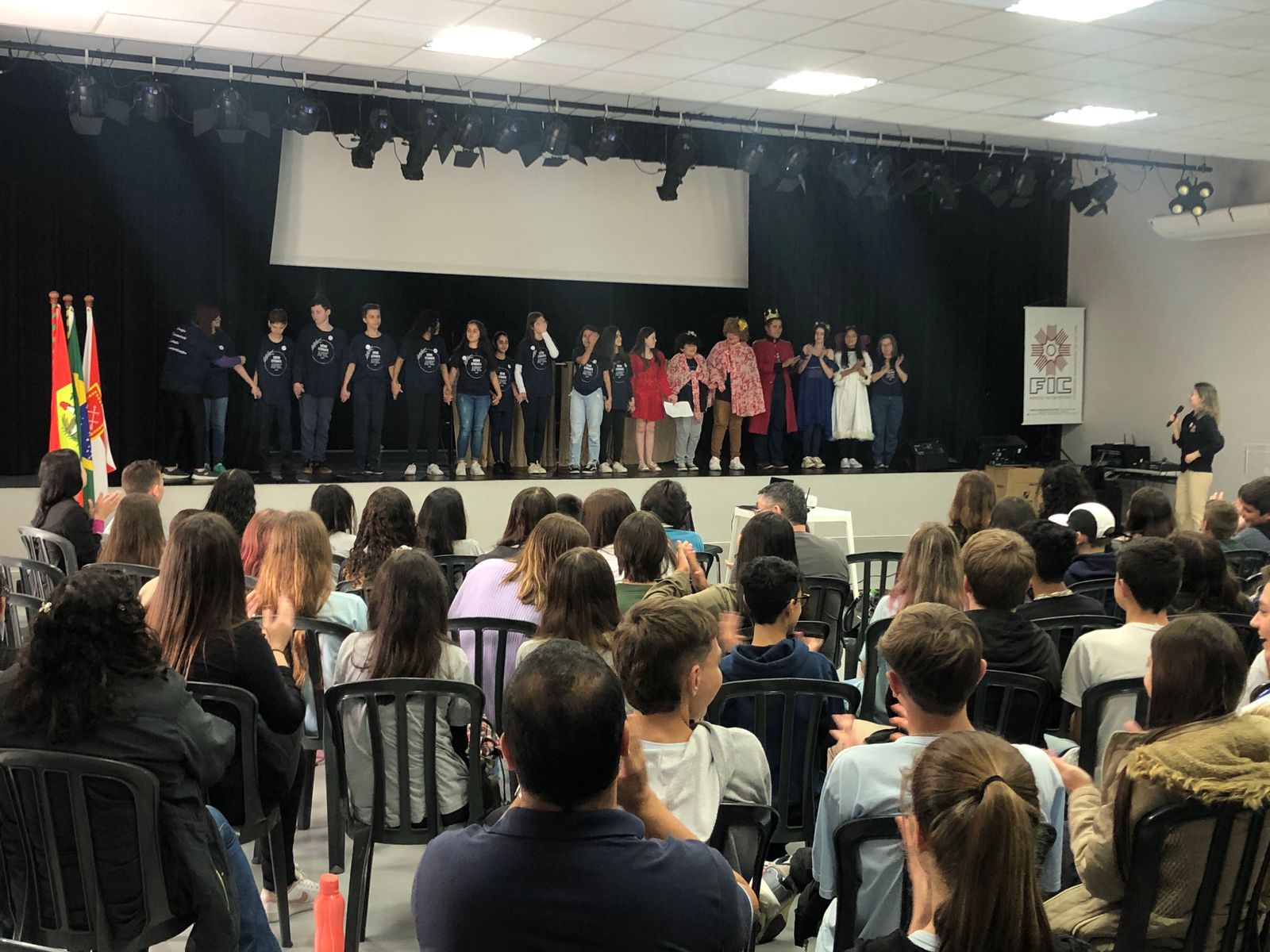 Primeiro Encontro Municipal de Grêmios Estudantis de Indaial promove união e liderança entre jovens 1 Gremio Estudantil de Indaial aluno 2