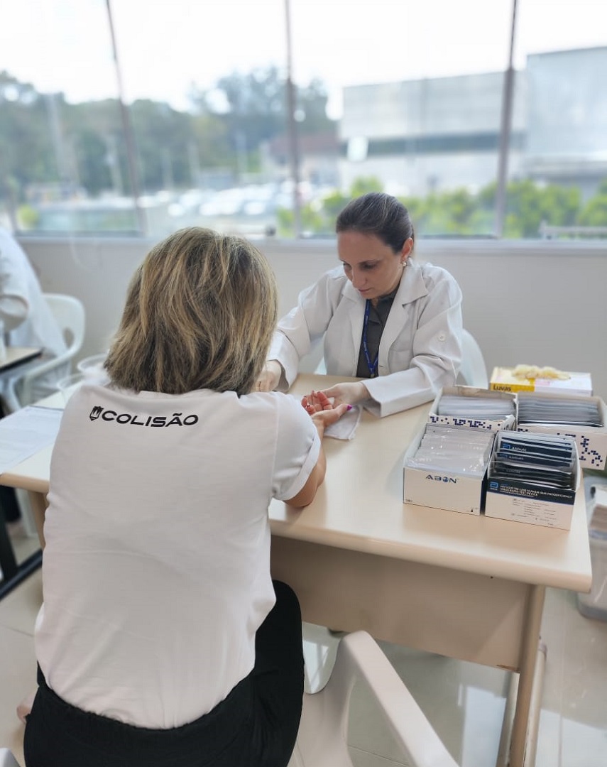 Equipe do Programa “Saúde no Trabalho” atende empresa Colisão 1 saude no trabalho 6