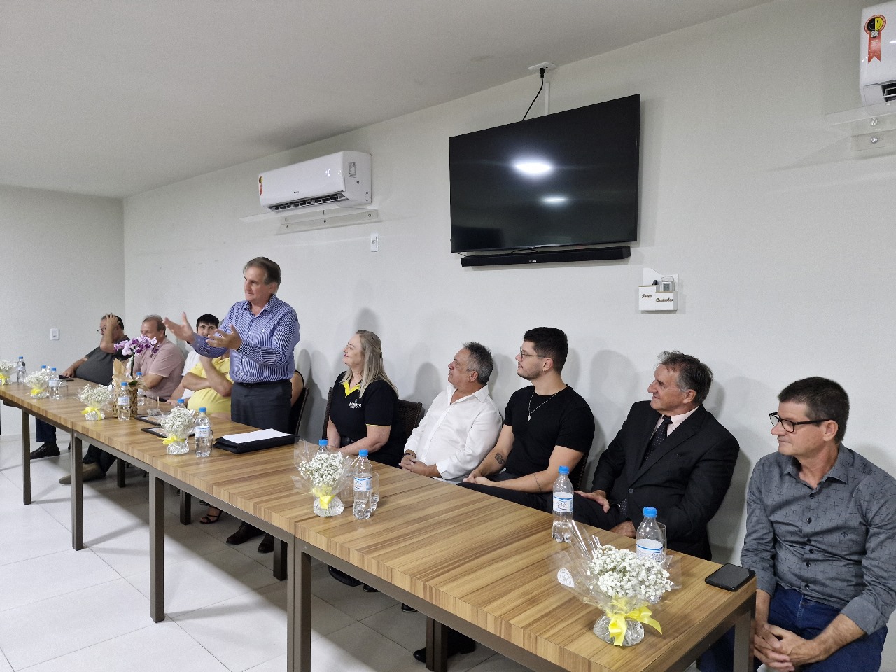 Nova Diretoria do SINTEVE tomou posse em Timbó 1 Sinteve Timbo Sindicato 1