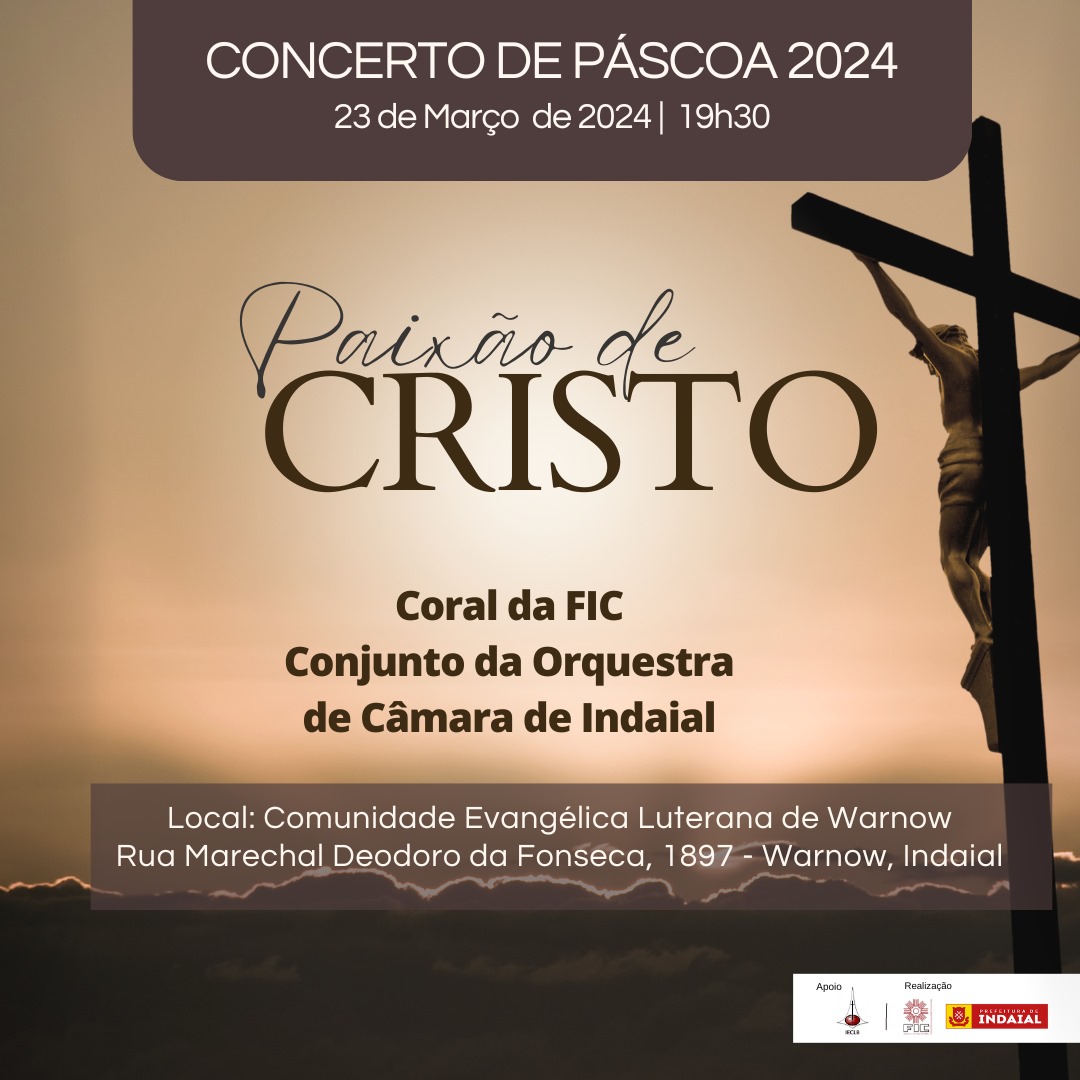 Concerto da Paixão de Cristo será dia 23 na Comunidade Evangélica Luterana de Warnow 1 WhatsApp Image 2024 03 07 at 10.39.39