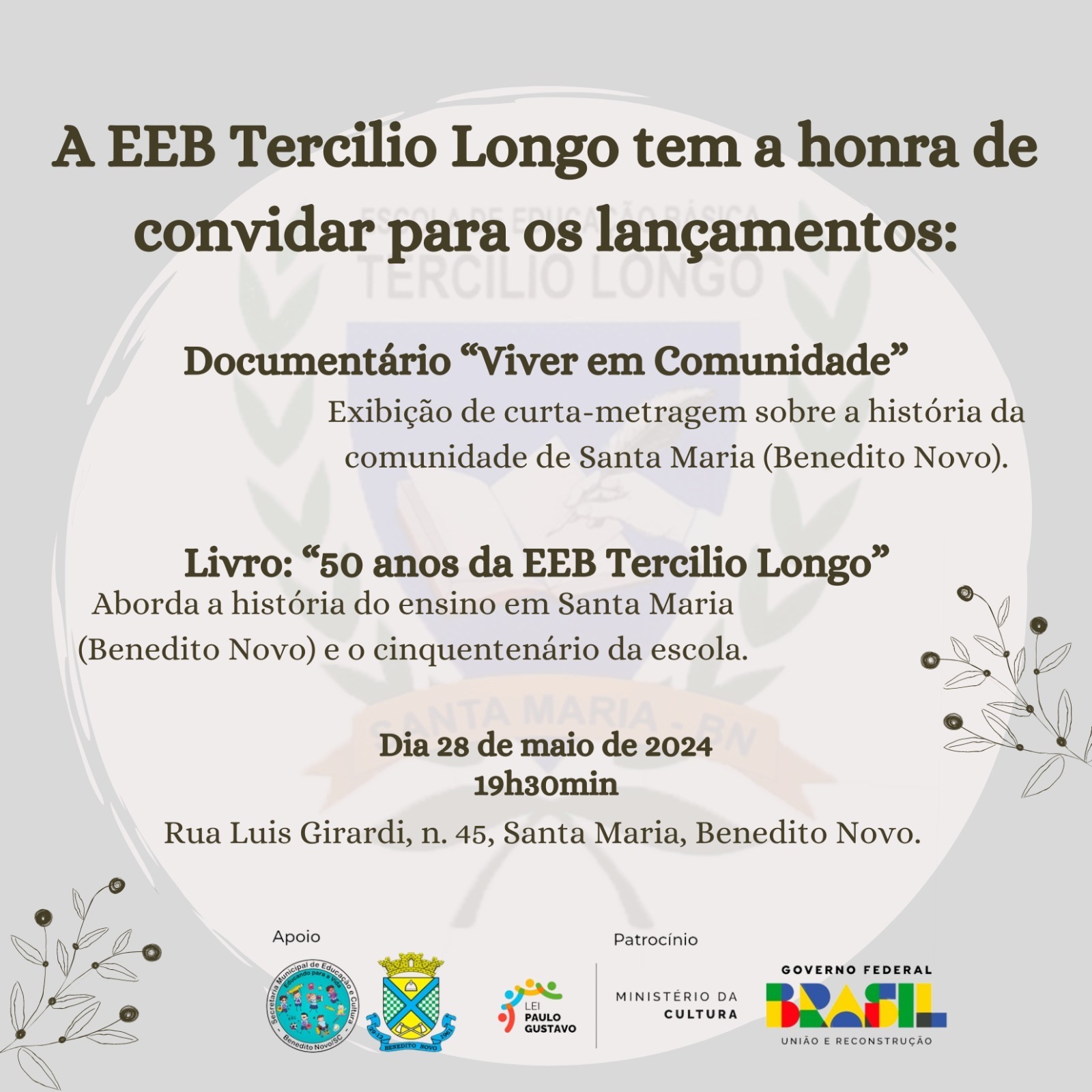Professora da Rede Estadual lança Projetos Culturais em Benedito Novo 2 94eed949 88de 48ec 93e6 3e3caafaff9c