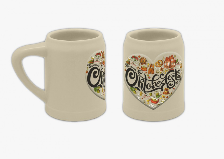 Caneco oficial da 39ª Oktoberfest Blumenau estará disponível para compra a partir de terça-feira 1 IMG 0826