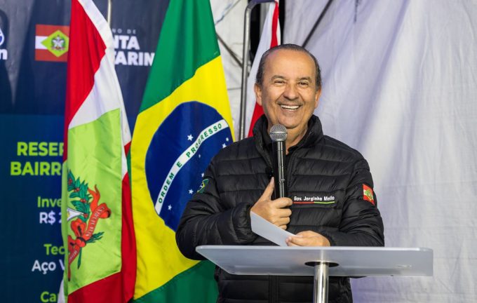 Governo do Estado e Casan inauguram dois novos reservatórios em Indaial 2 Jorginho Mello