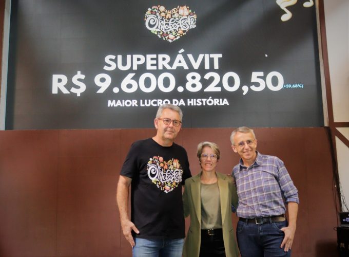 Oktoberfest Blumenau apresenta maior lucro e receita da história do evento 1 OKTOBERFEST BLUMENAU