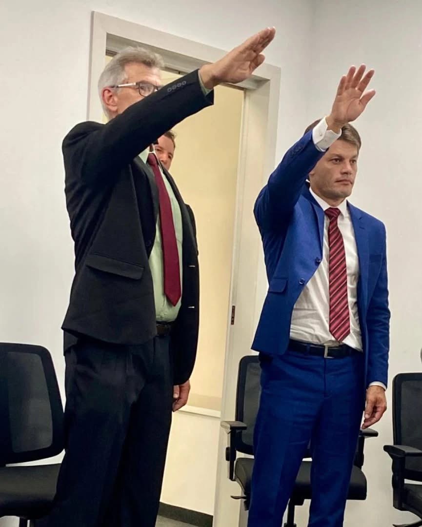 Jean Grundmann assume novo mandato e prega união pelo crescimento de Benedito Novo 1 IMG 1995