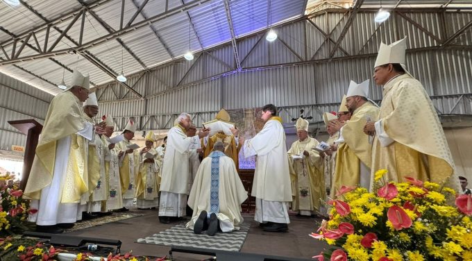 Frei Samuel é consagrado bispo em cerimônia histórica em Rodeio 1 WhatsApp Image 2025 02 03 at 12.58.54