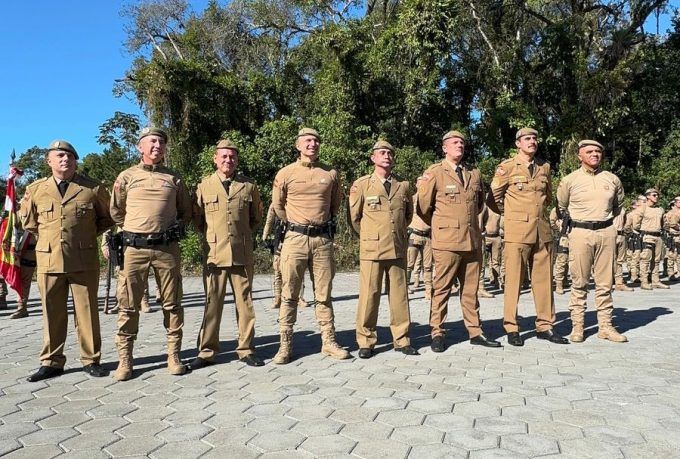 32º Batalhão de Polícia Militar de Indaial celebra aniversário com solenidade e homenagens a militares e civis 1 WhatsApp Image 2025 06 11 at 18.53.25