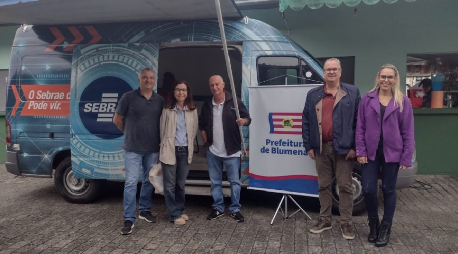 Praça do Empreendedor Itinerante Blumenau