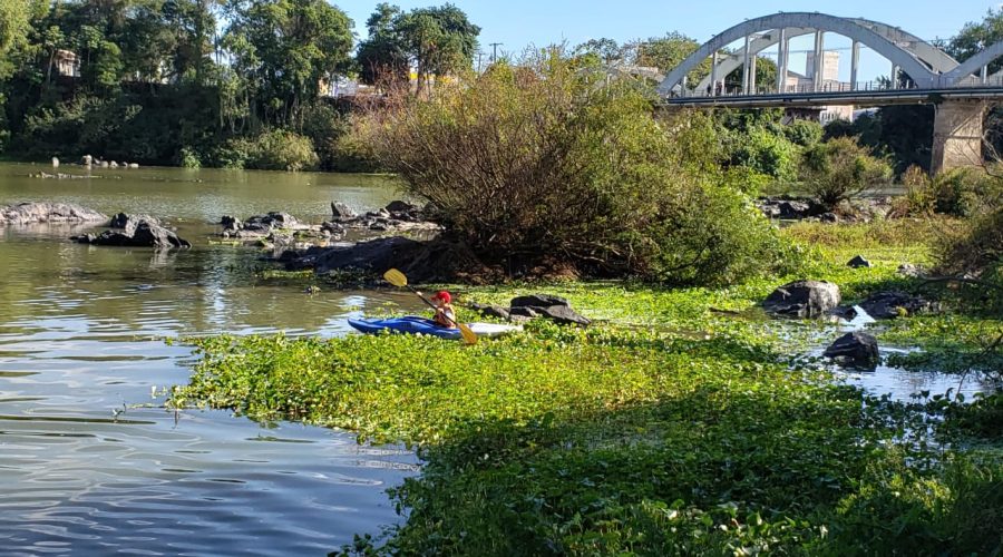 Rio Itajaí Açu/Foto:Guardiões do Itajaí Açu