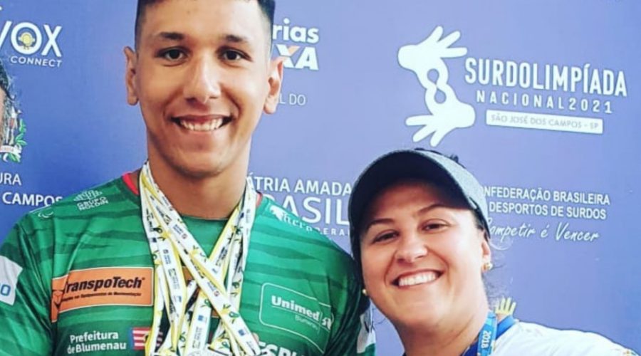 surdoatleta Vinícius Soares Judes
