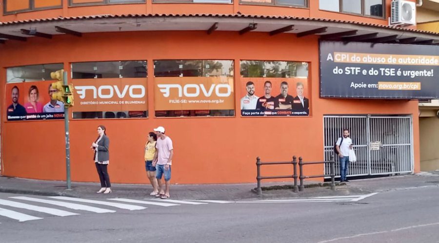 Fachada diretório NOVO Blumenau