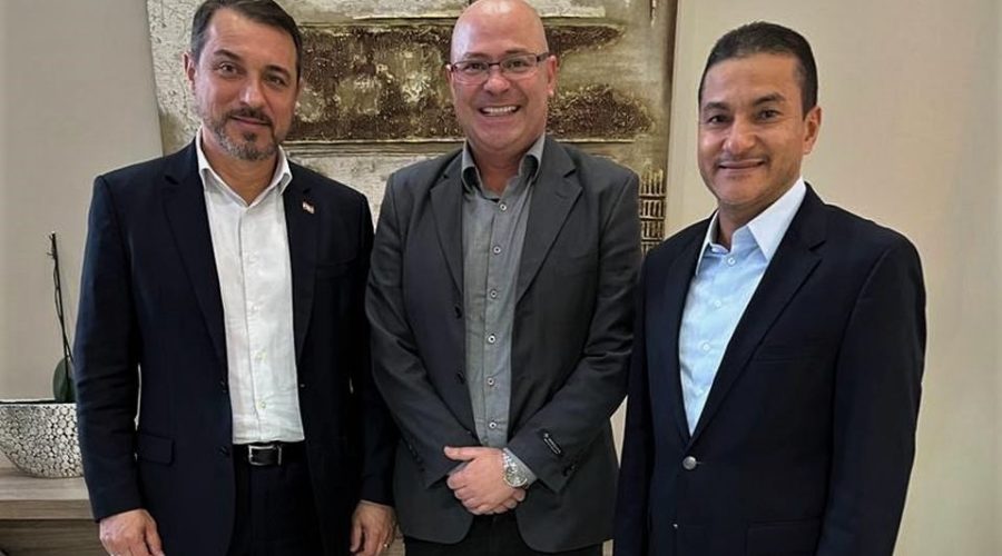 Governador Moisés , Egídio Beckhauser e Marcos Pereira