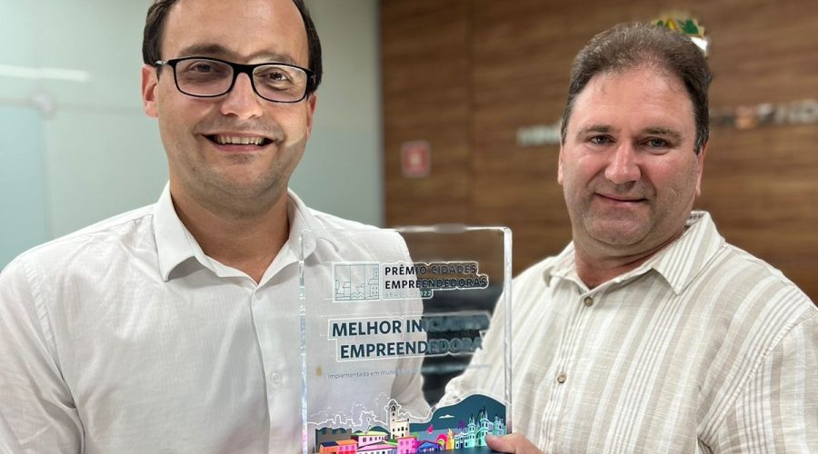 Prefeito Moser e Altair Simão