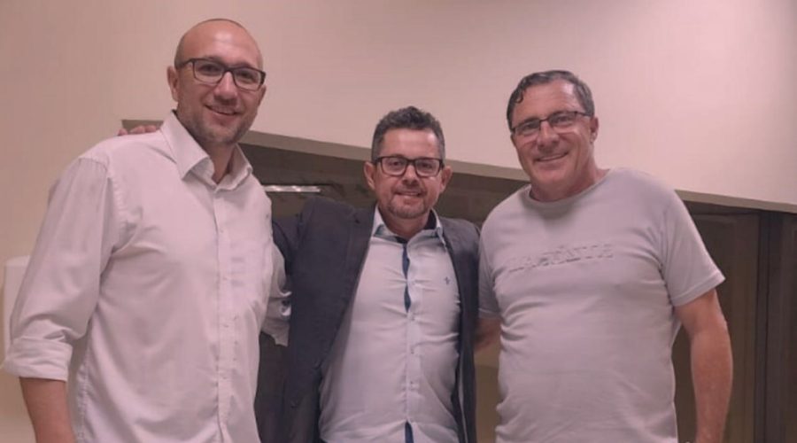 Márcio, Jonas e Flávio