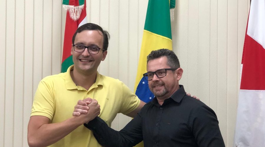 Prefeito André e Jonas Lima