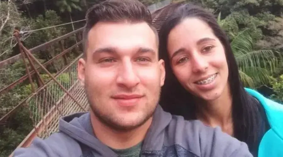 Rafael Fachner e Pamela Silva