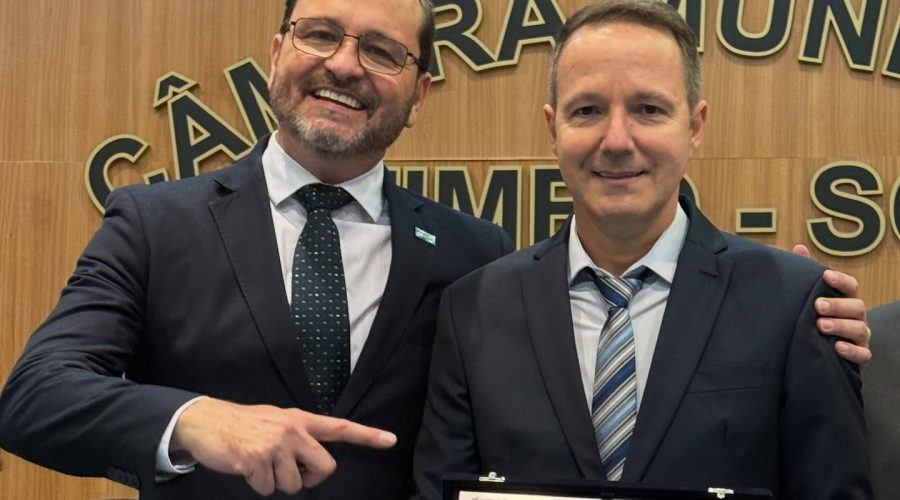 Prefeito Flávio e Fabiano Busnardo