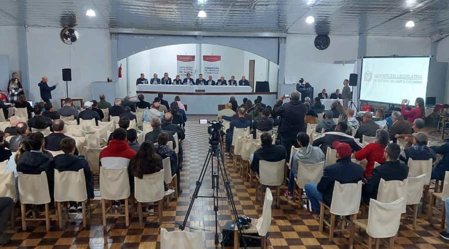 Audiência pública em Blumenau
