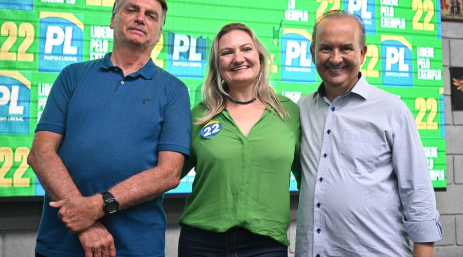 Bolsonaro, Damares e Jorginho