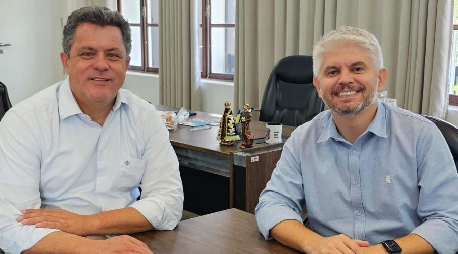 Deputado Ivan Naatz esteve reunido nesta semana com o prefeito de Blumenau,Egídio Ferrari (PL) para alinhavar novos projetos e recursos.