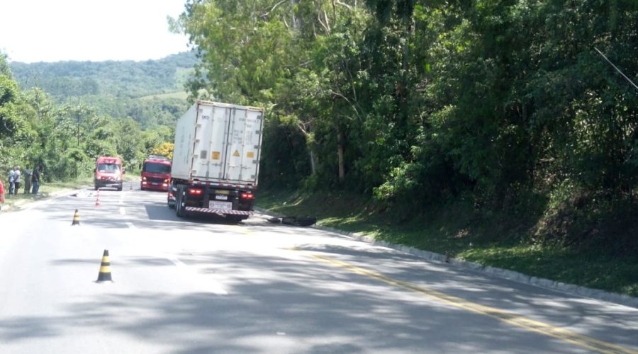 acidente com óbito em Lontras