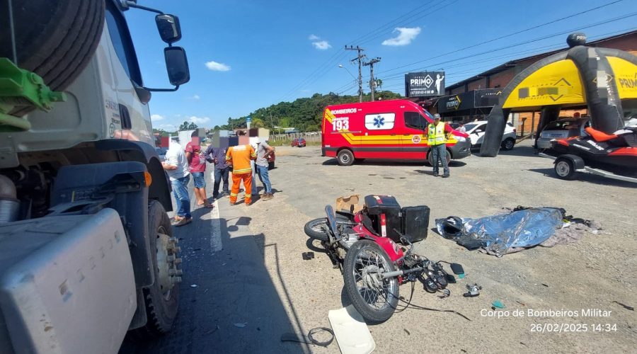 Acidente com óbito em Blumenau