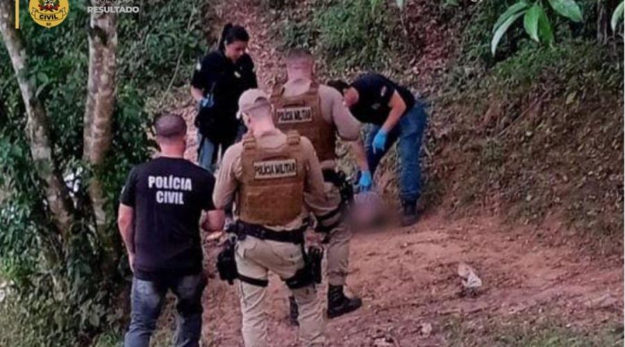 corpo encontrado em Ituporanga