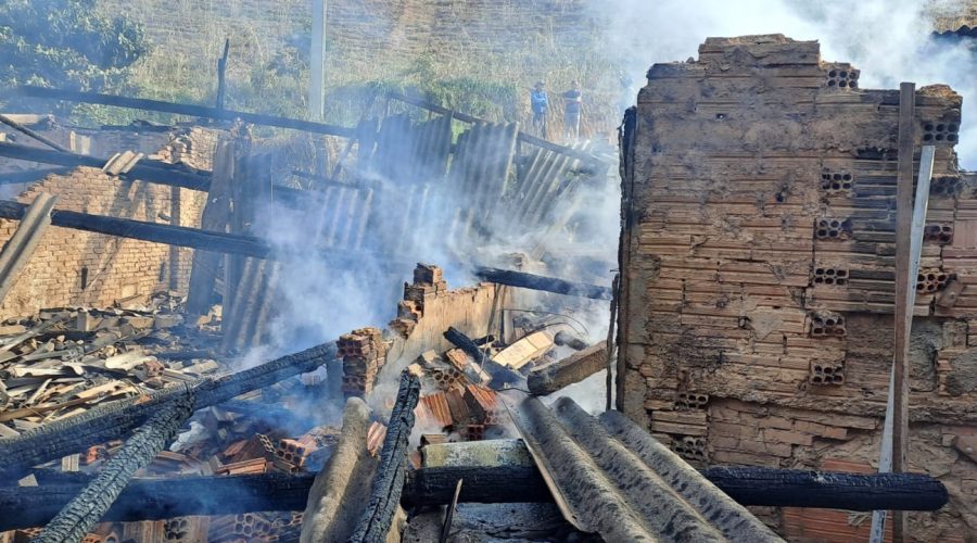Incêndio em Presidente Nereu