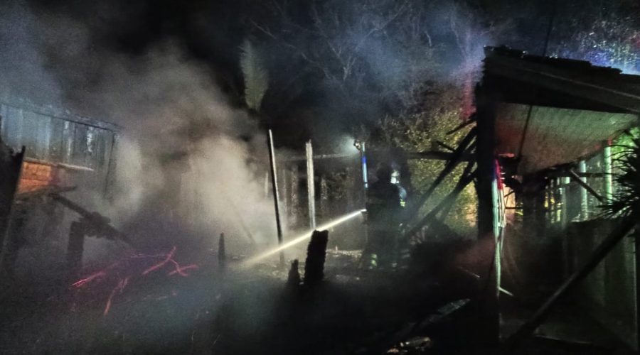 Foto: Bombeiros Voluntários de Presidente Getúlio