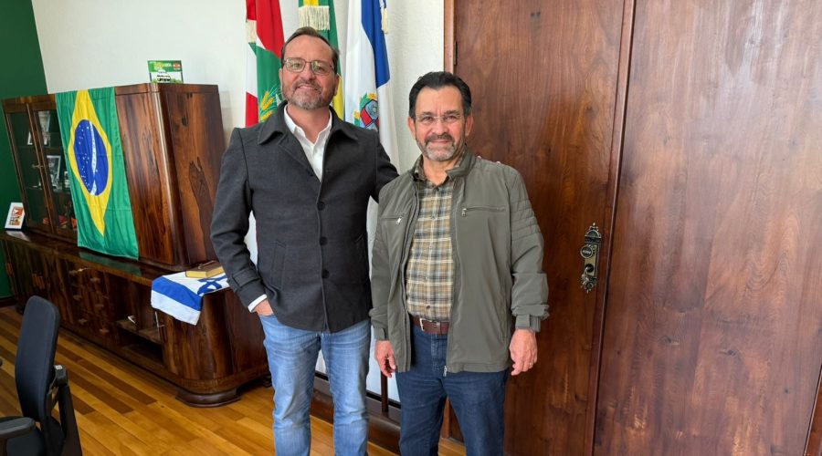 Prefeito Flávio e Sérgio Ferreira