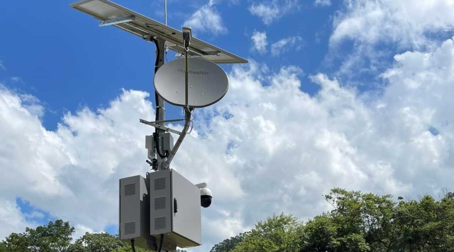 Nova Estação de monitoramento hidrometeorológica