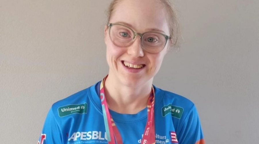 paratleta blumenauense Fernanda Vogt
